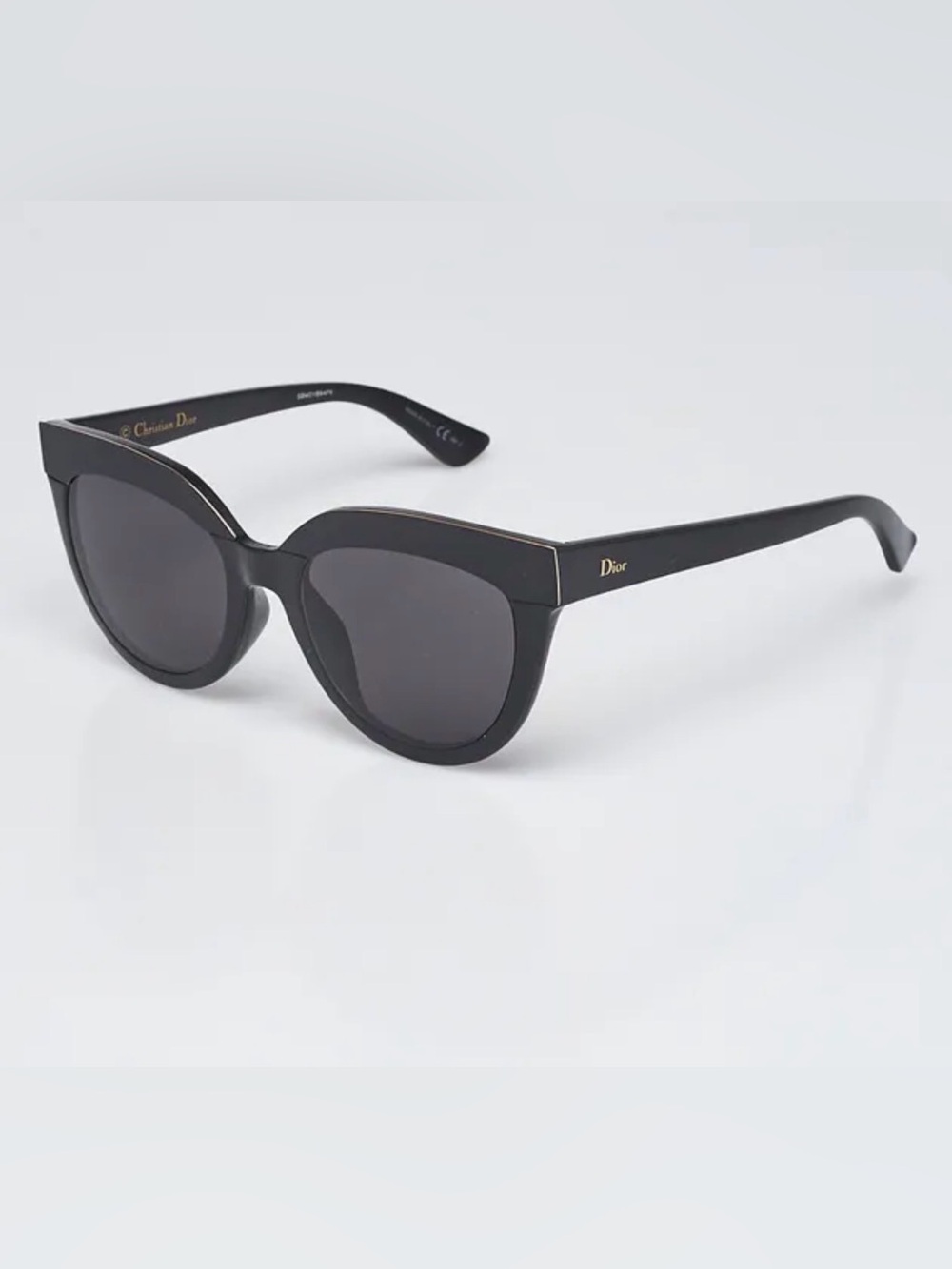 Christian Dior Soft1 Black Cat-Eye Sunglasses